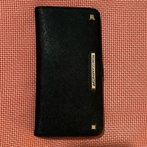 Rebecca Minkoff black wallet. Gently used.